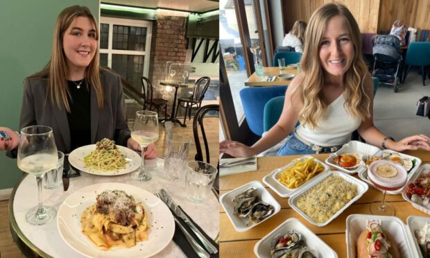 Food Instagrammers Emma Findlay and Lennox Kelly made the most of Dundee Restaurant Week deals. Image: Emma Findlay/Lennox Kelly