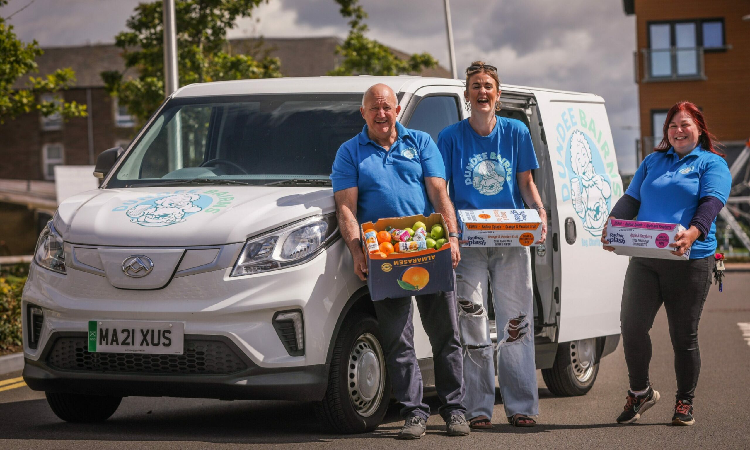 An electric van to get 26,000 meals to Dundee Bairns this summer - Vimarsana News