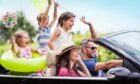 Family on the go doing Summer activities in Dundee