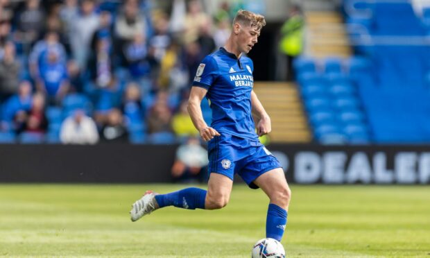 Ollie Denham in action for Cardiff