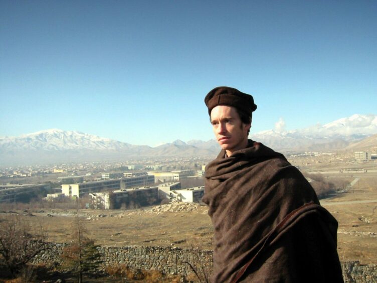 Rory Stewart in Kabul, Afghanistan
