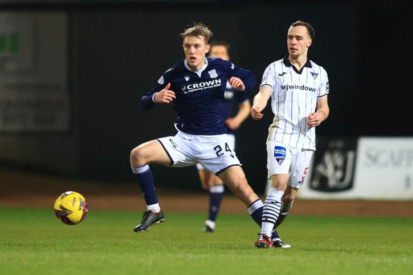 Max Anderson has joined Inverness on loan. Image: David Young/Shutterstock