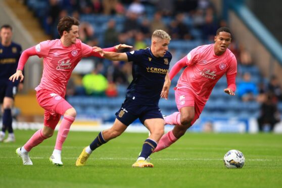 Dundee defeated Hearts at Dens earlier this season. Image: Shutterstock