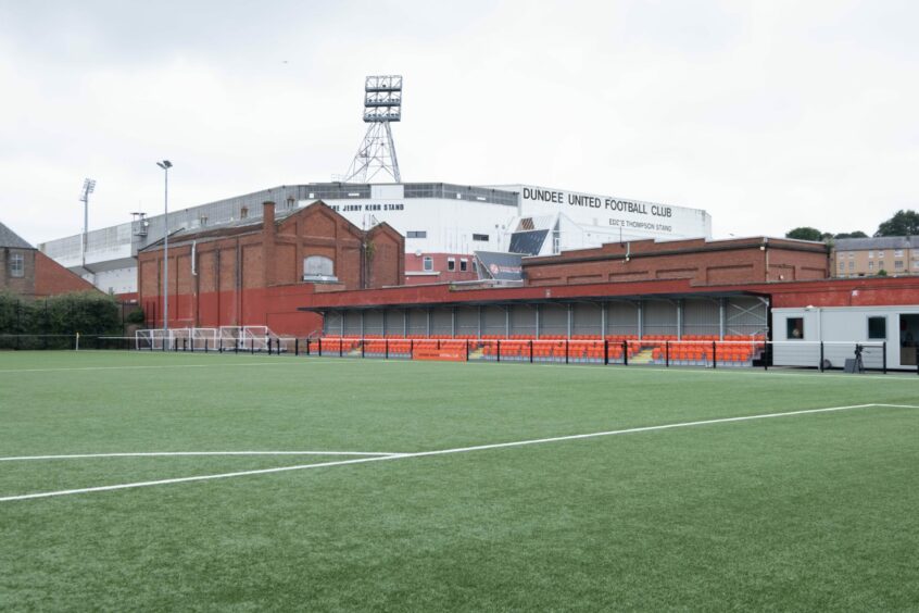 The revamped Foundation Park where Dundee United's academy and women's team with play
