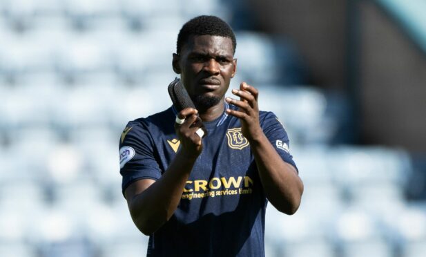 Dundee's Amadou Bakayoko. Image: SNS