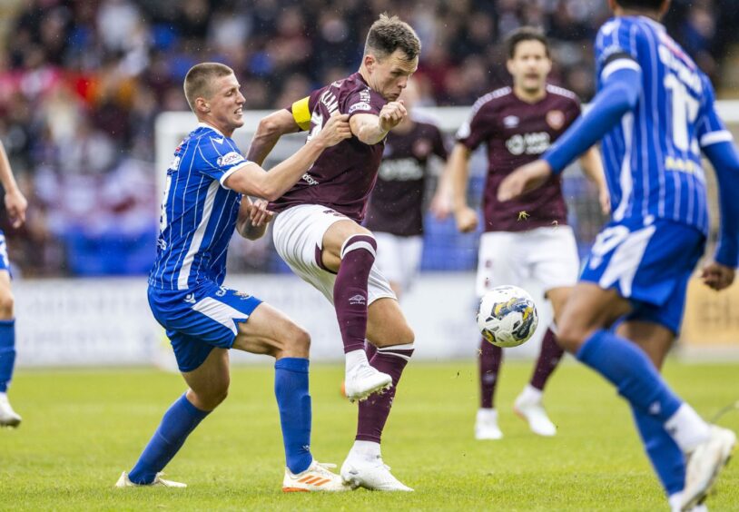 St Johnstone's Sam McClelland in action.