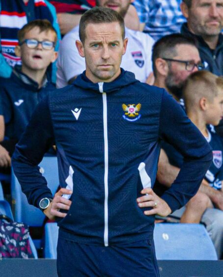 St Johnstone manager Steven MacLean. 