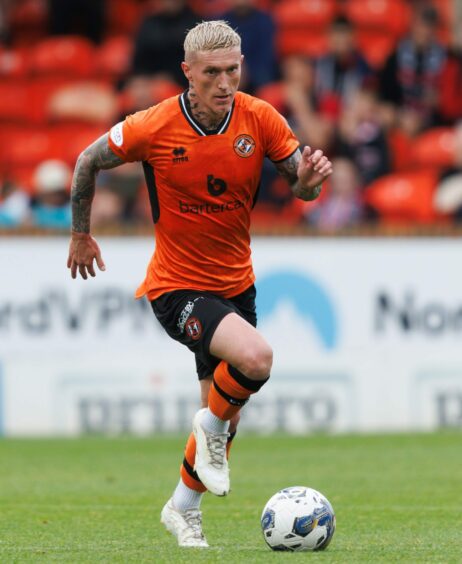 Craig Sibbald starring for Dundee United FC.