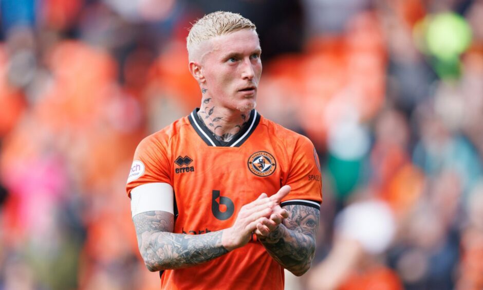 Craig Sibbald starring for Dundee United FC