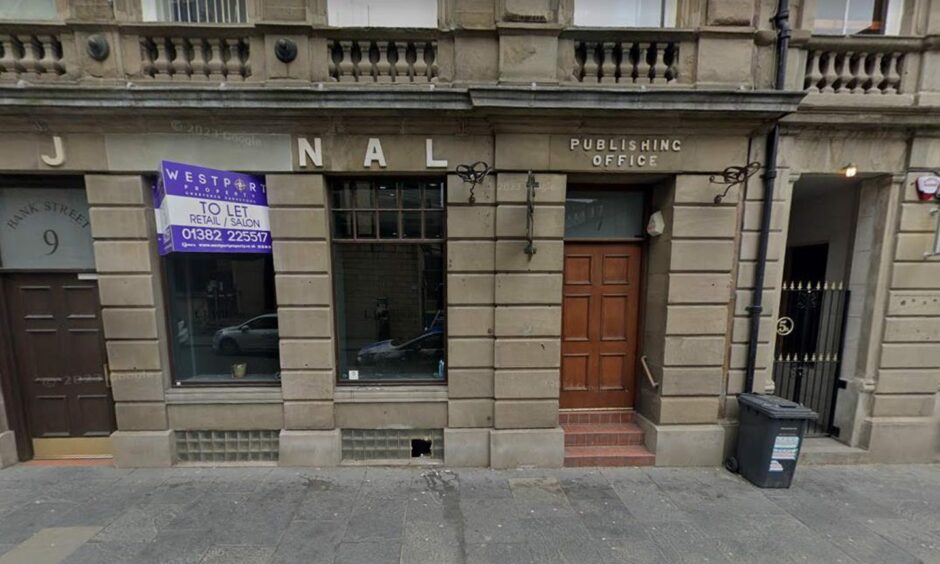 Plans are in place to turn the Bank Street unit into a cafe in Dundee city centre
