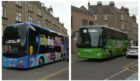 buses on Albert Street