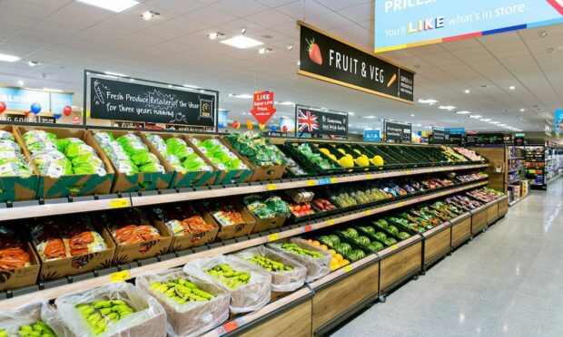 The new-look Aldi store opens this week.