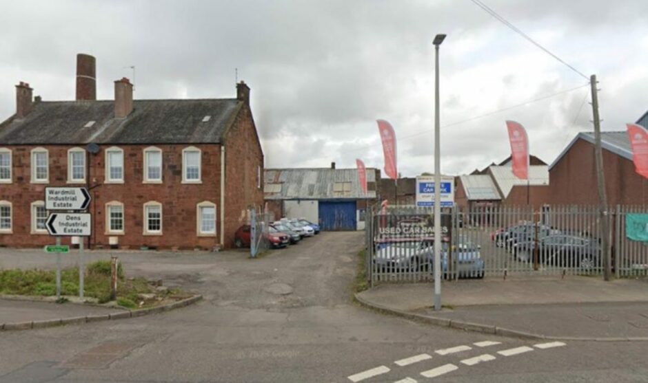 Housing bid for Green's Mill in Arbroath.