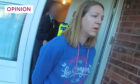 Serial killer Lucy Letby pictured as she was arrested.
