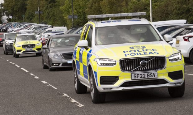 Police seized more than 250 vehicles in Tayside in 2023. Image: Phil Hannah