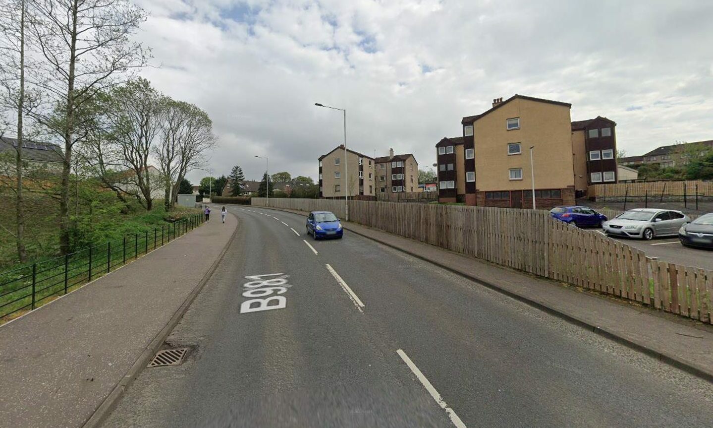 Hunt for suspect after deliberate fire at a block of flats in Cardenden
