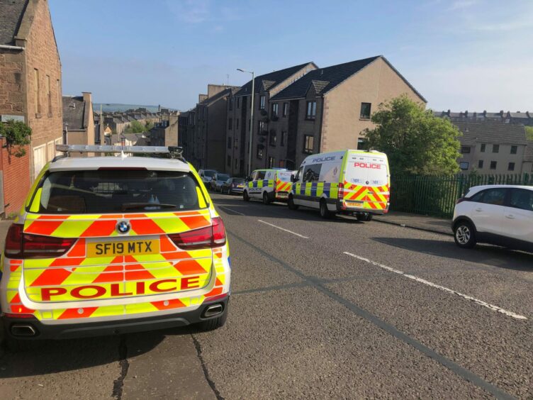 City Road, Dundee drugs raid