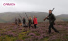 The Courier's Joanna Bremner joins gamekeepers and shooters on the Glorious Twelfth. Image: Kenny Smith/DC Thomson