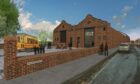 Andrew Black Design visuals of Maryfield Tram Depot.
