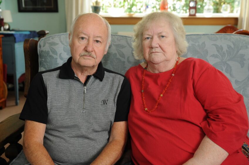 Ian and Lilian Sloan are among 6,500 patients at Saltire Dental Practice losing their NHS dentist. 