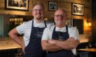 Two chefs in Fife restaurant Jack 'O' Bryan's.