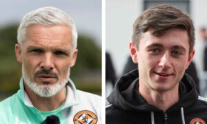 Declan Glass and Dylan Levitt parallel highlighted as Jim Goodwin insists Dundee United playmaker has been ‘pigeon-holed’
