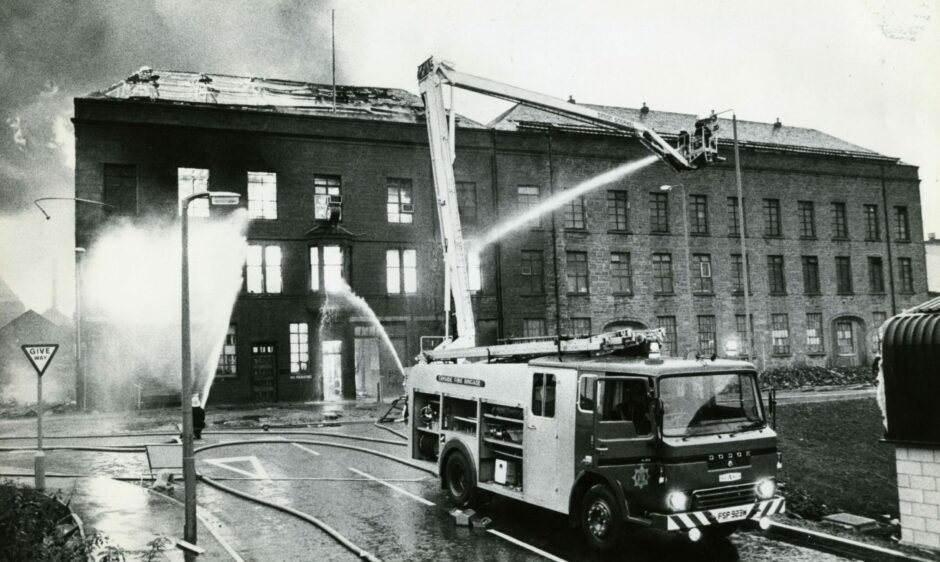 The Ashton Works 1983 fire.