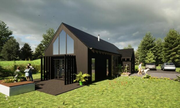 How the Framedrum house will look. Image: Allan Carfield Architects