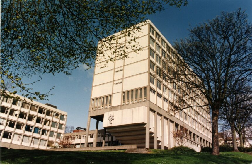 Dundee College building in 1993.