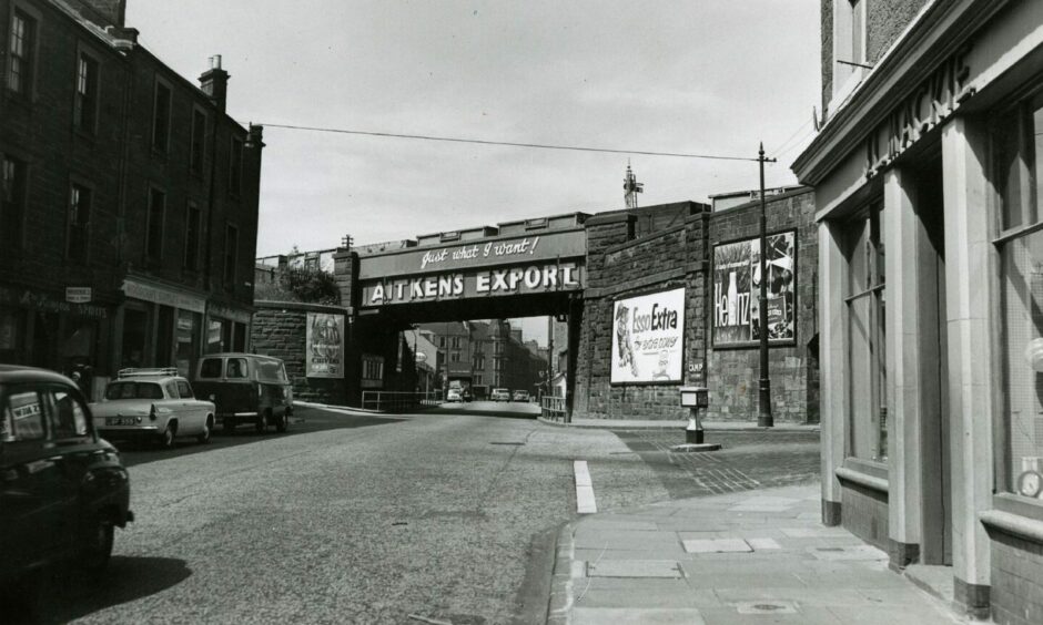 The Loons Road, High Street, Logie Street and Muirton Road junction in June 1962. Image: DC Thomson.