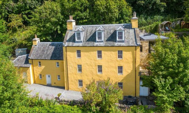 Sundial House sprawls over four levels on a sloping site. Image: Savills.