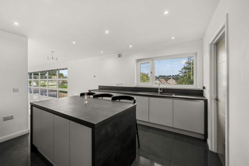 Modern kitchen in the property