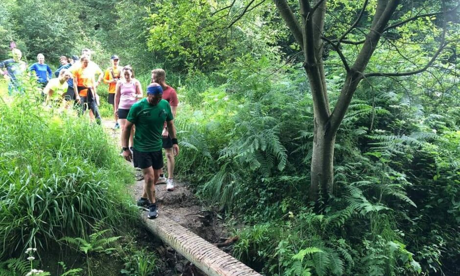 The Last Duel Trail Race in Cardenden is challenging