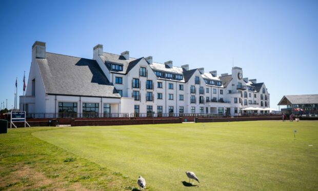Carnoustie Golf Hotel and Spa overlooks the Championship links. Image: Kim Cessford/DC Thomson