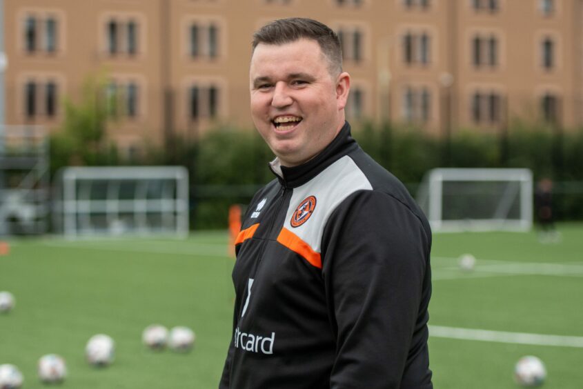 Dundee United women's manager Graeme Hart