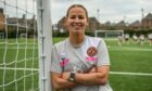 Dundee United summer signing Emma McMurdo at Gussie Park
