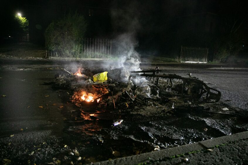 Riots in Kirkton, Dundee
