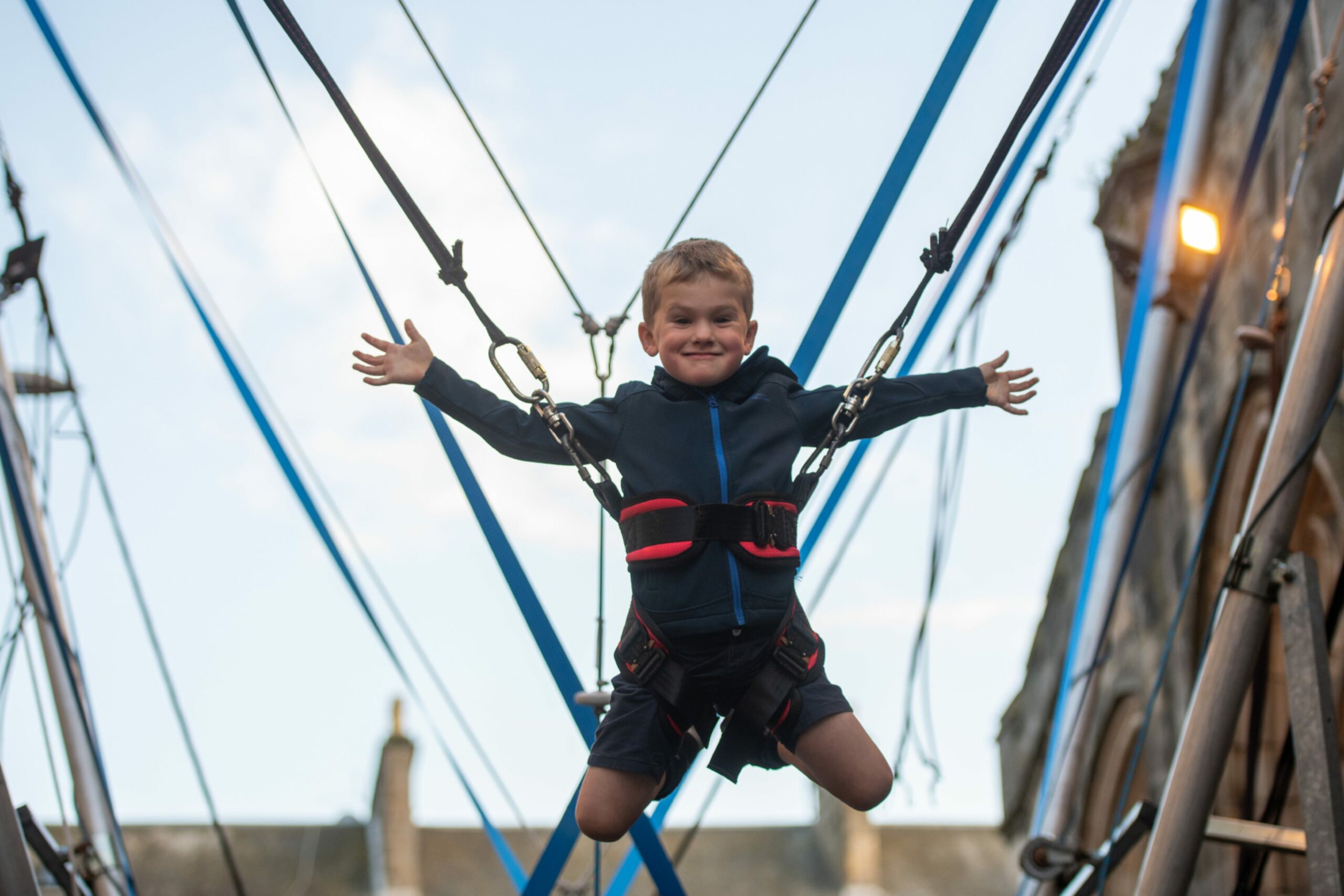 Fearless Cooper Clark at Lammas Market, Market Street, St Andrews.