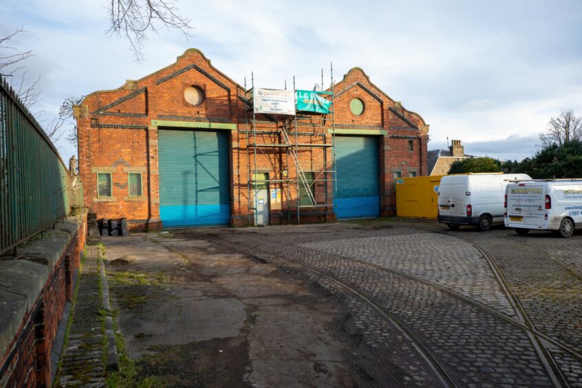 The old tram depot on Forfar Road is set to become the home of Dundee Transport Museum 