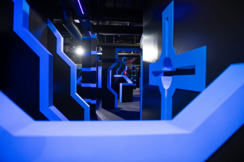 Tenpin Dundee's laser tag area