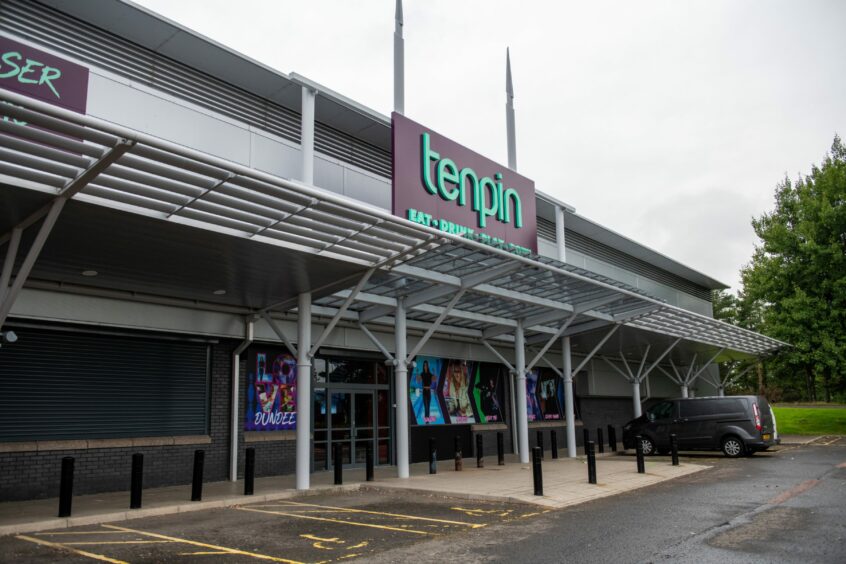 Tenpin Dundee entrance