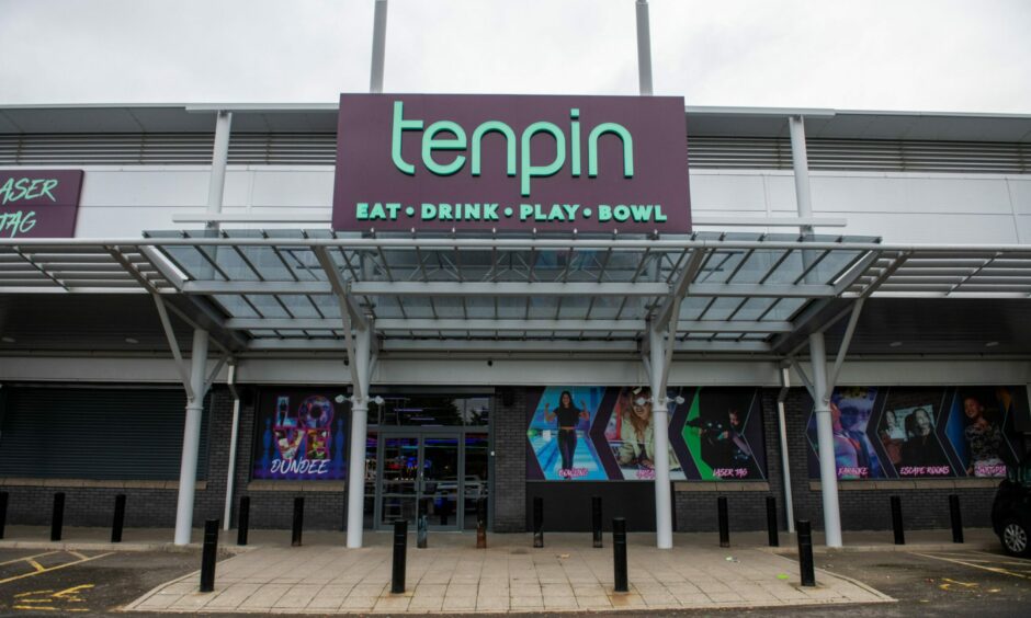 Tenpin's Dundee branch, located at Kingsway West retail park