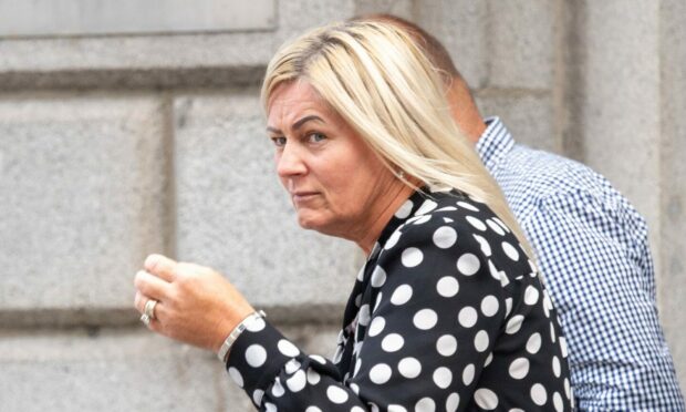 Donna Stewart pled guilty at the High Court in Aberdeen to three charges of causing serious injury while driving dangerously while under the influence and at high speed. Image: Kami Thomson/DC Thomson.