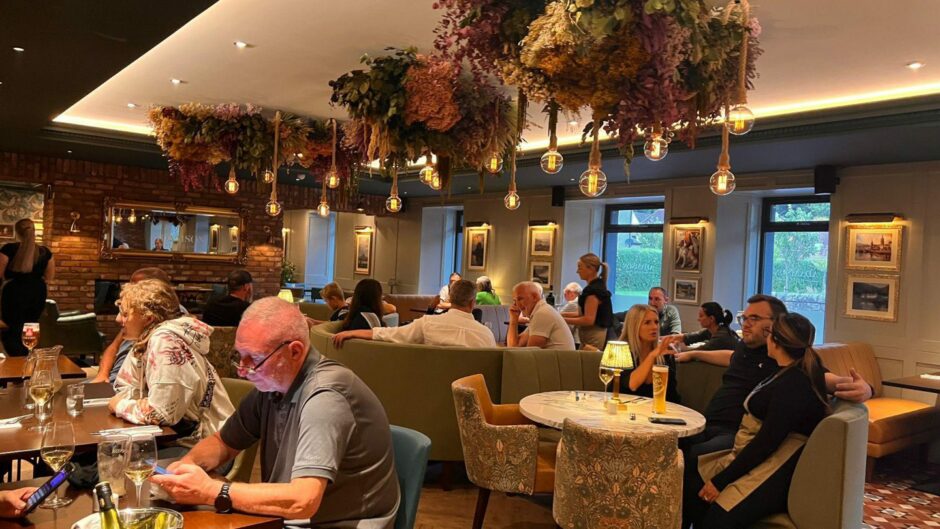 The Adamson Hotel Dunfermline packed as it opens new restaurant 