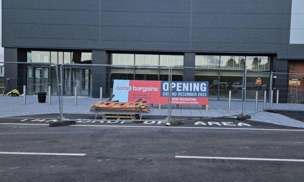 New Home Bargains in Dundee will open in December