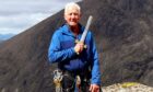 John Meechan at the top of the Cioch in Coire Lagan, Skye, on Monday July 24 2023 two days before his fall.