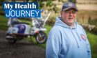 Carl Garner from Angus had a crash on his scooter which saved his life. As a result of the accident he discovered he had bladder cancer.