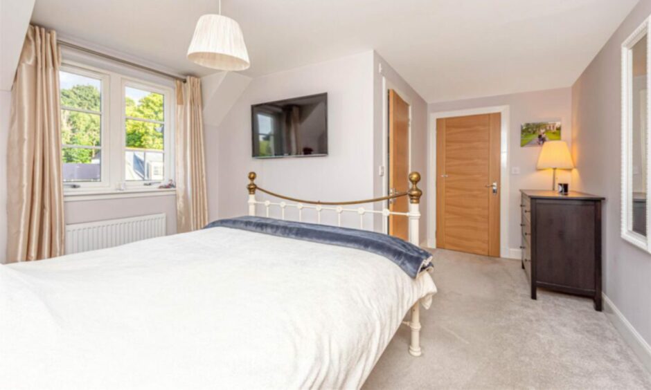 Bedroom at Shore House, Culross.