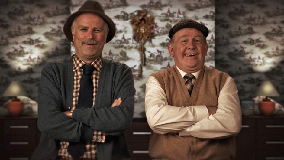 Still Game stars Jack and Victor