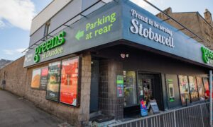 Green's store on Albert Street, Stobswell, Dundee.
Image: Steve MacDougall/DC Thomson